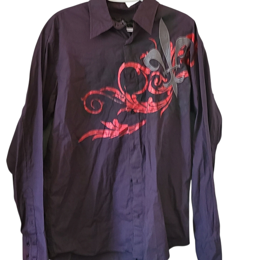 Roar Rebel Glory Button Up Shirt